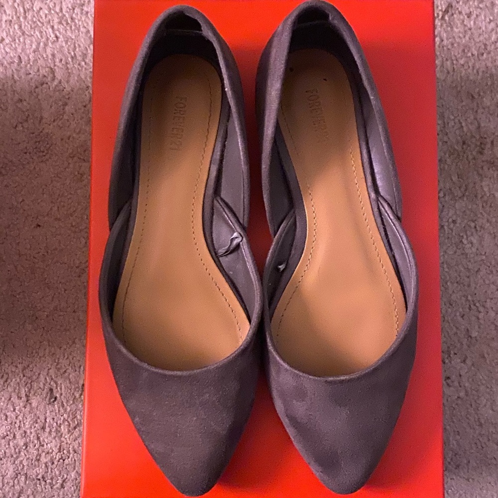 Grey flats